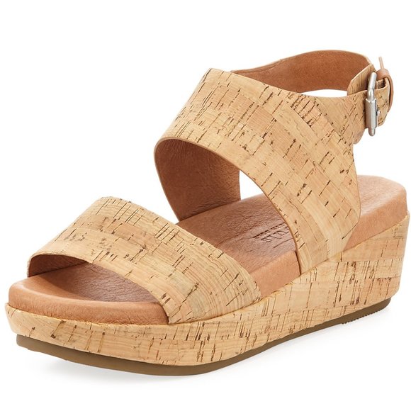 gentle souls Shoes - Gentle Souls Lori Cork Women's Platform Sandals